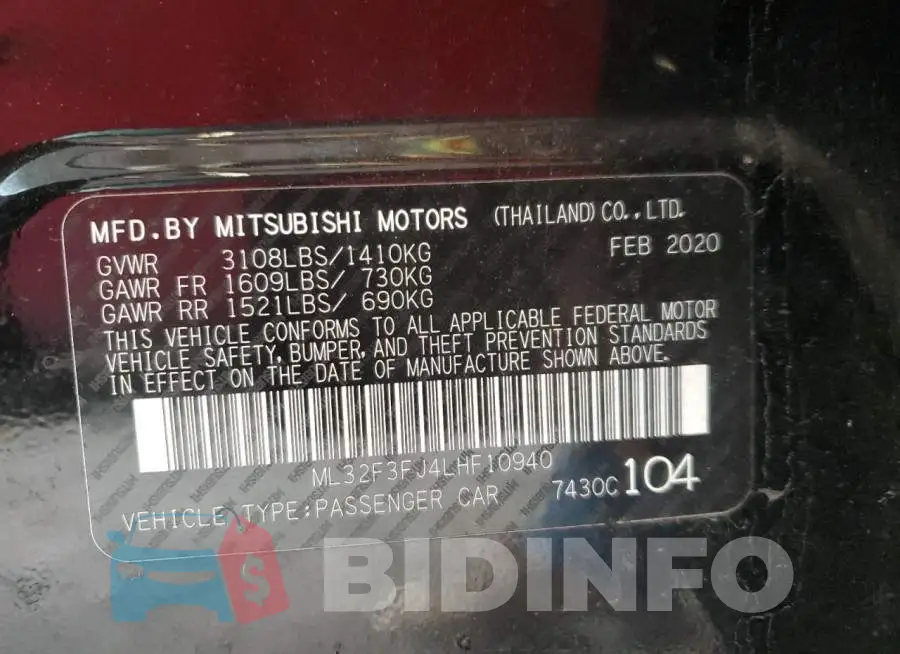 ML32F3FJ4LHF10940 Photo# 13