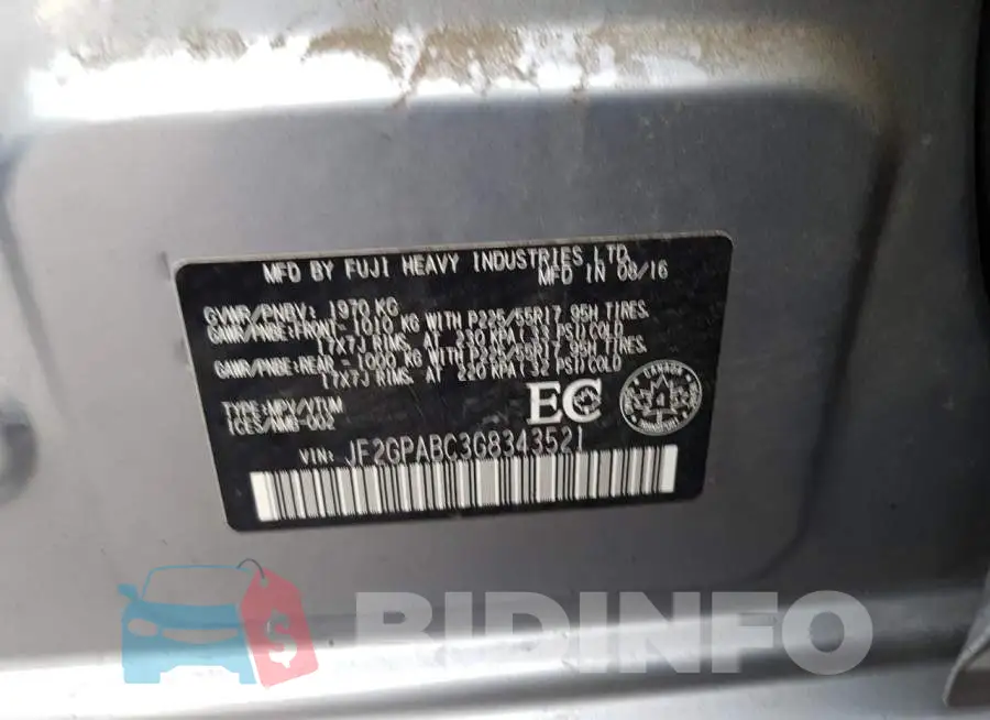 JF2GPABC3G8343521 Photo# 12