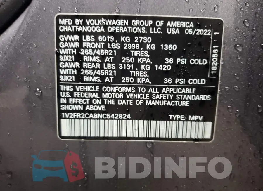 1V2FR2CA8NC542824 Photo# 12