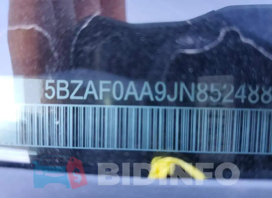 5BZAF0AA9JN852488 Photo# 12