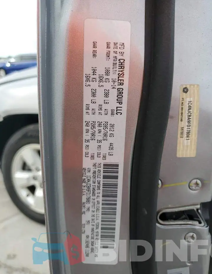 1C4NJCBA9FD178081 Photo# 13