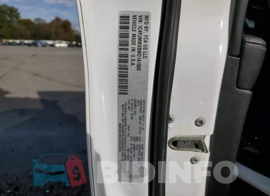 1C4PJMMX8MD141908 Photo# 12