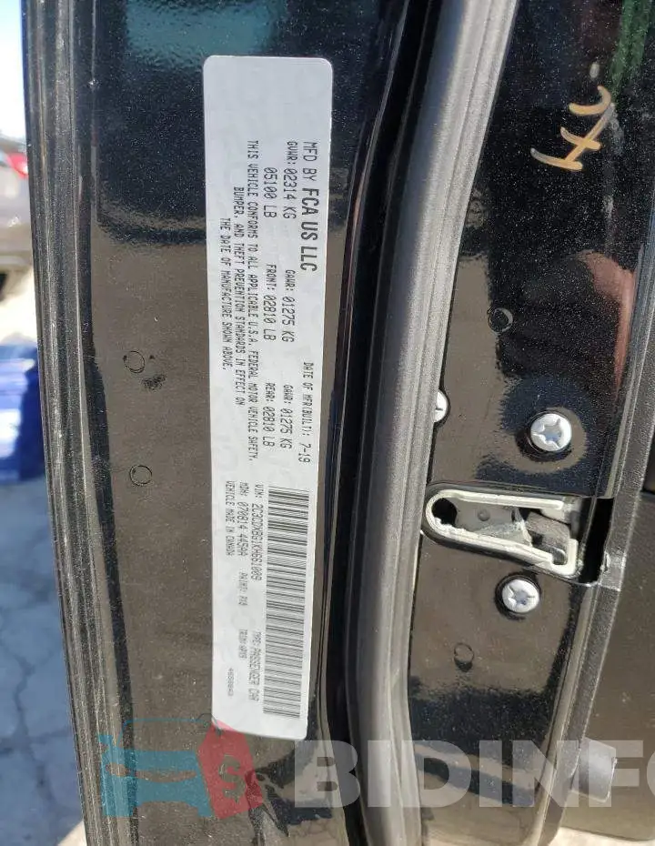 2C3CDXBG1KH661009 Photo# 12
