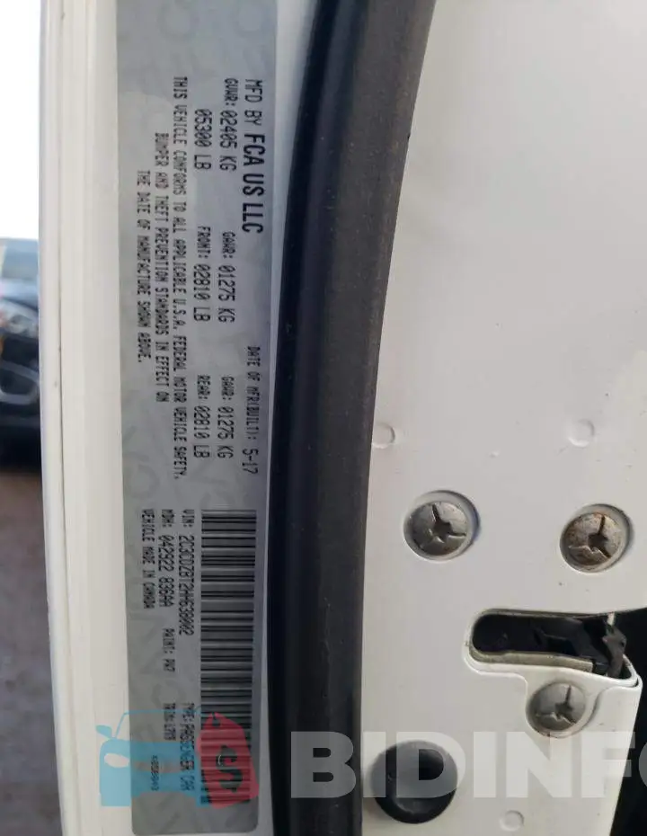 2C3CDZBT2HH638002 Photo# 13