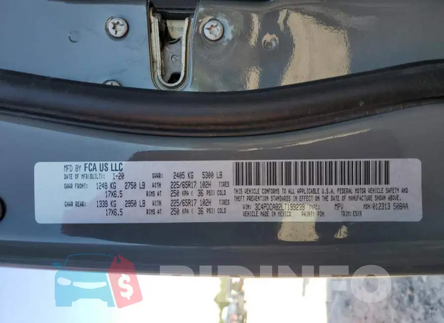 3C4PDCAB2LT199239 Photo# 13
