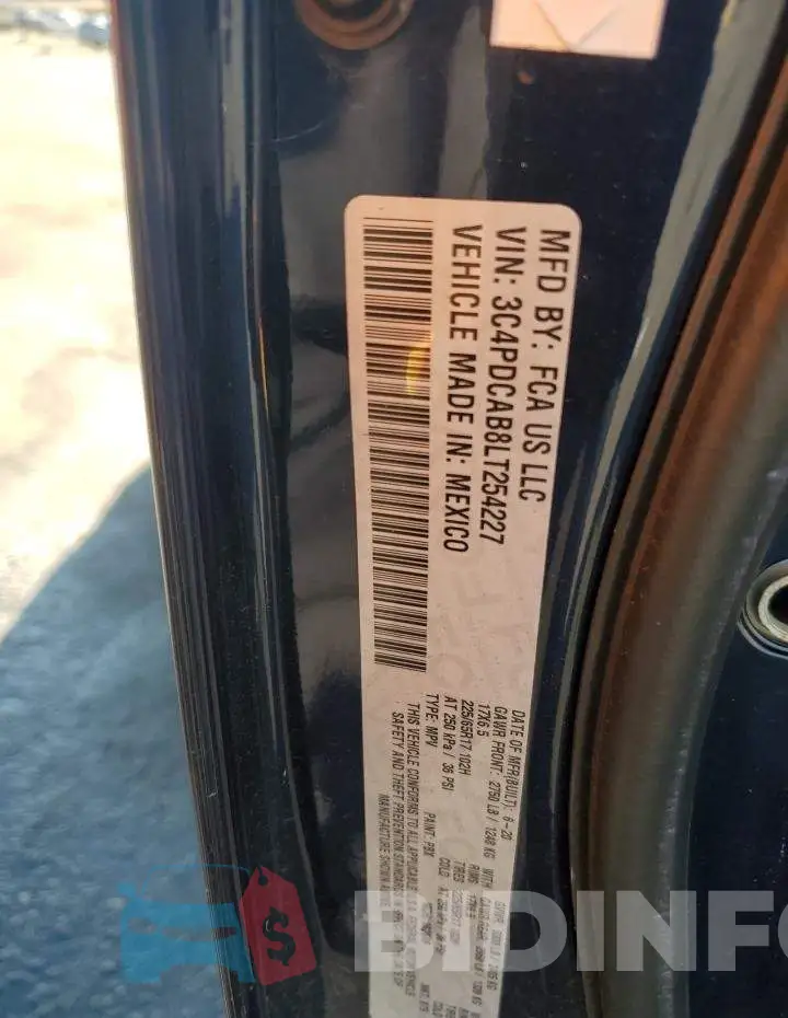 3C4PDCAB8LT254227 Photo# 12