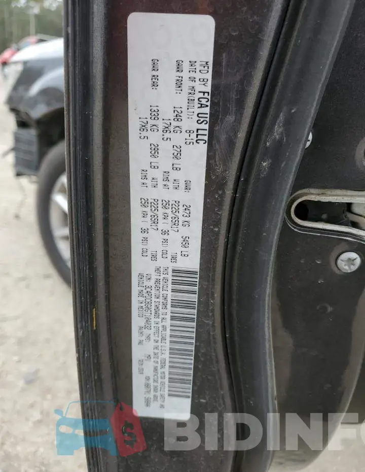 3C4PDCBG0GT104032 Photo# 13