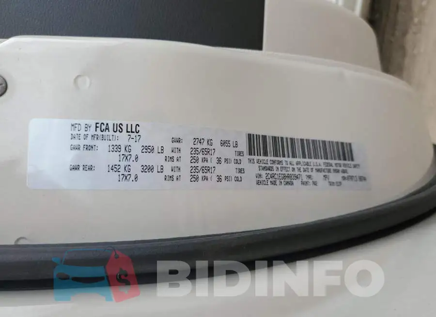 2C4RC1EG8HR839471 Photo# 14