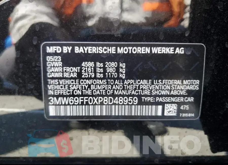 3MW69FF0XP8D48959 Photo# 13