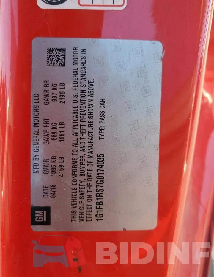 1G1FB1RS7G0174035 Photo# 12