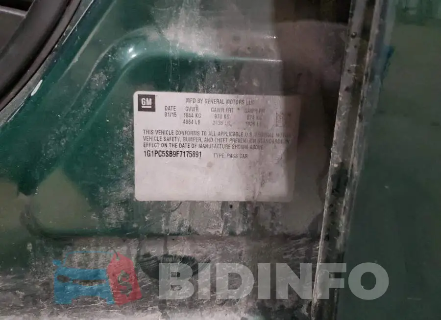 1G1PC5SB9F7175891 Photo# 13