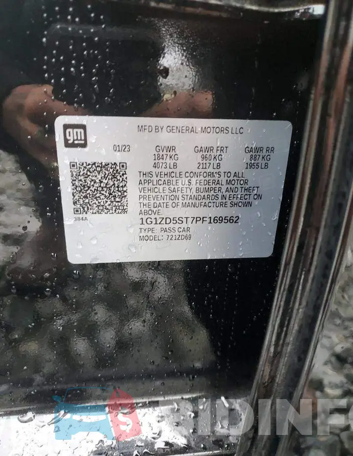 1G1ZD5ST7PF169562 Photo# 13