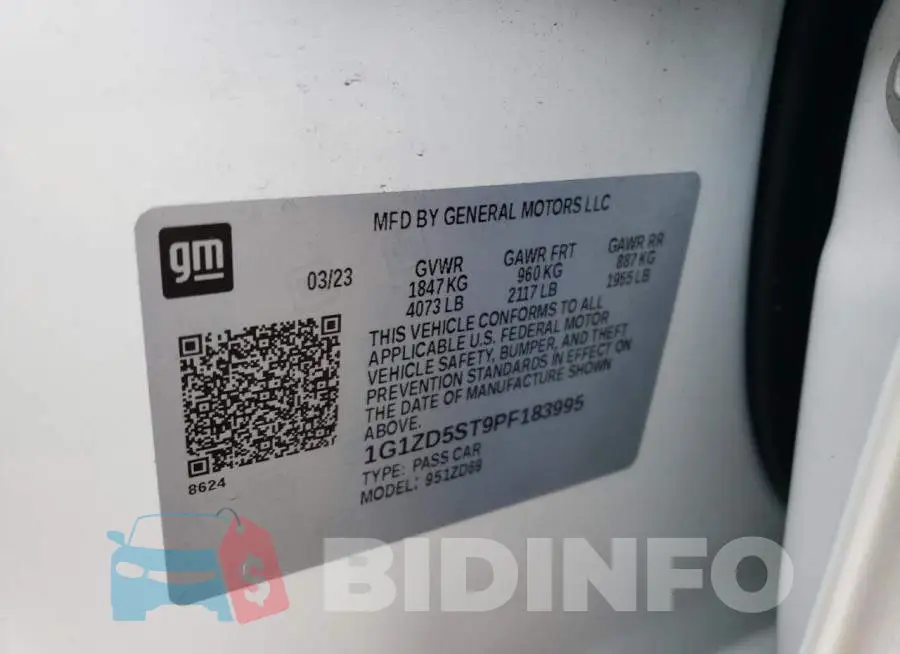 1G1ZD5ST9PF183995 Photo# 13