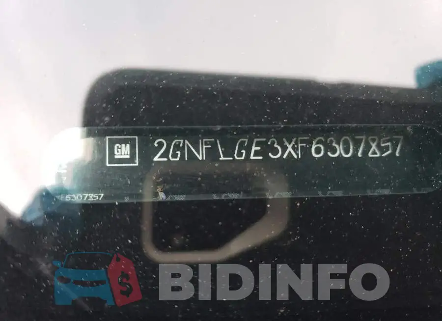 2GNFLGE3XF6307857 Photo# 14