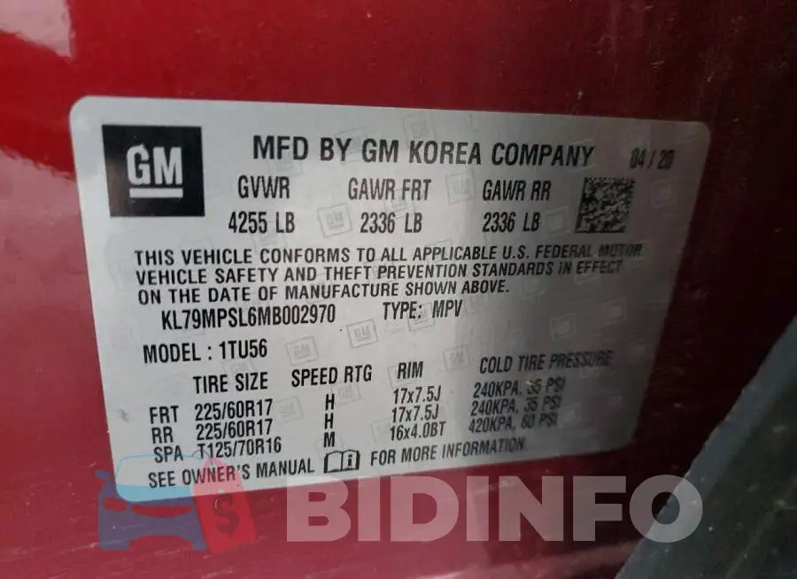 KL79MPSL6MB002970 Photo# 12