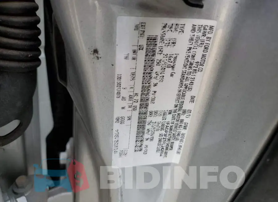 1FADP3F27FL242904 Photo# 12