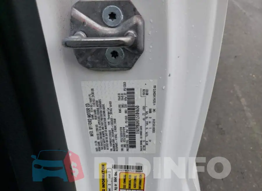 1FATP8UH7L5184650 Photo# 12
