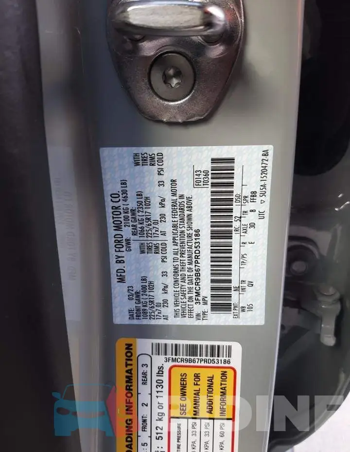 3FMCR9B67PRD53186 Photo# 14