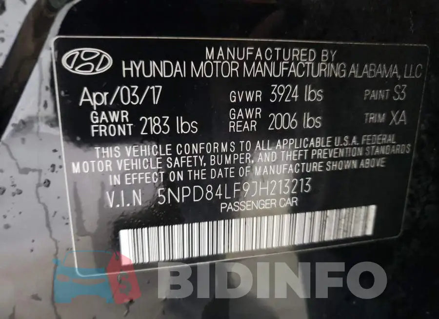 5NPD84LF9JH213213 Photo# 12
