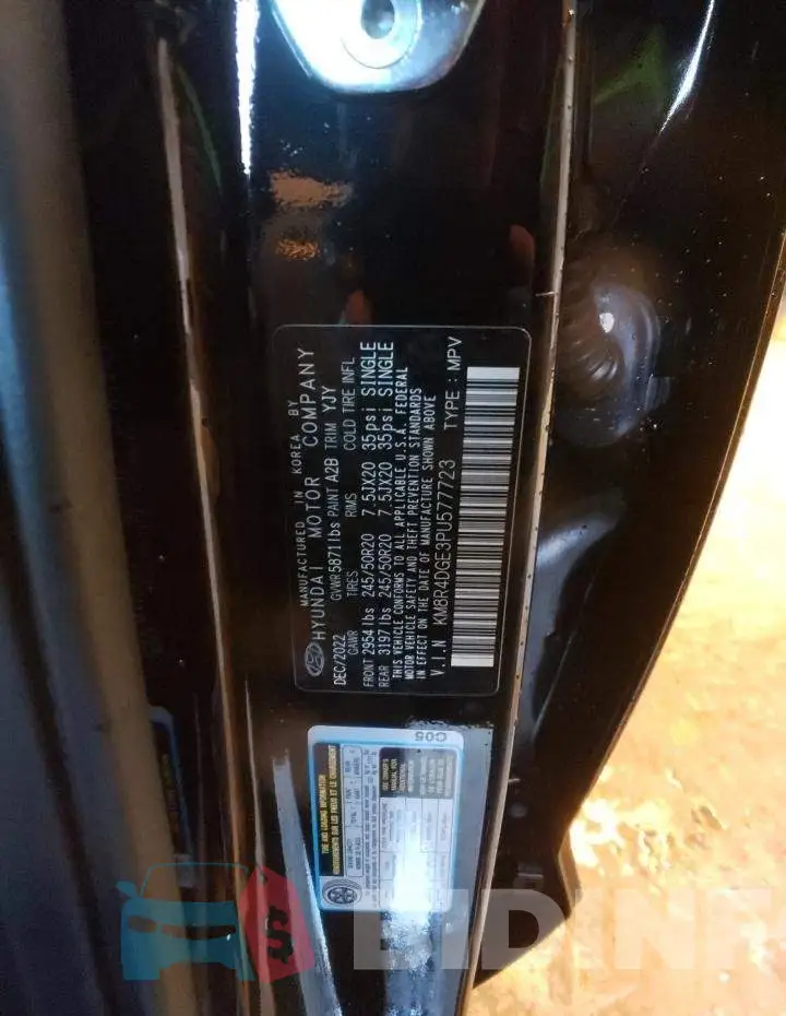 KM8R4DGE3PU577723 Photo# 13