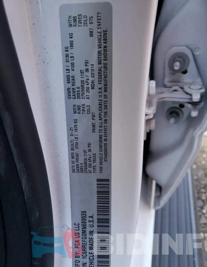 1C6RREFG0MN689939 Photo# 12