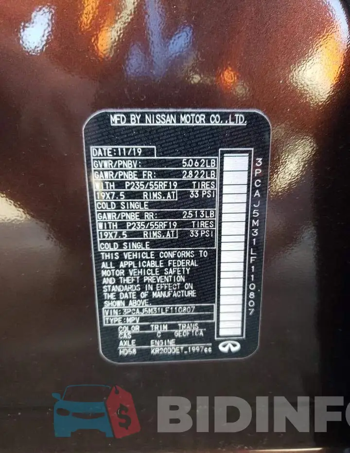 3PCAJ5M31LF110807 Photo# 13