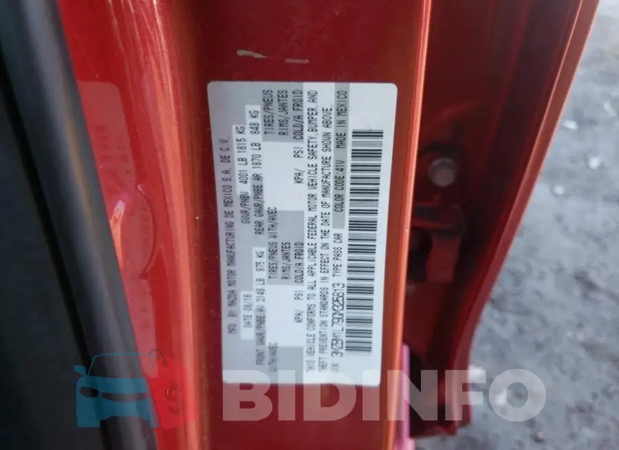 3MZBM1L79GM325813 Photo# 12