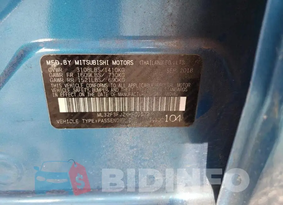 ML32F3FJ2KHF01572 Photo# 12