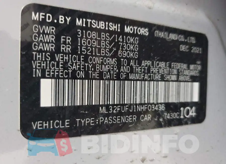 ML32FUFJ1NHF03436 Photo# 12