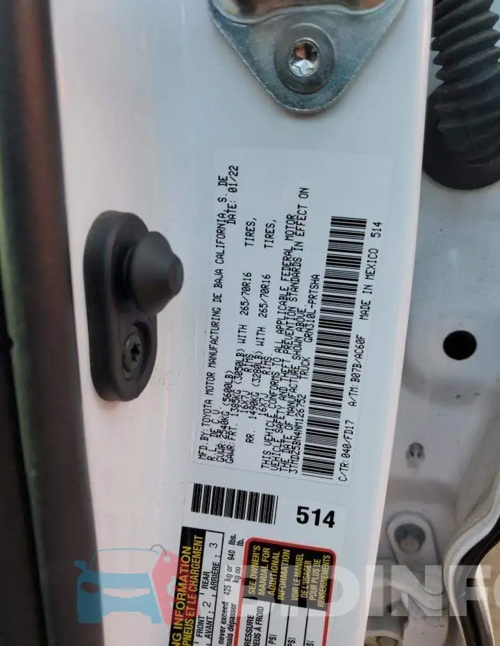 3TMDZ5BN4NM126752 Photo# 12