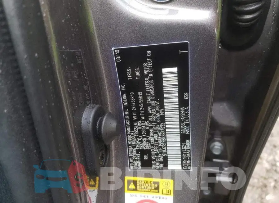5TDJZRFH6KS977932 Photo# 12