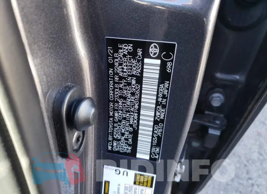 JTDKAMFP4M3182632 Photo# 12