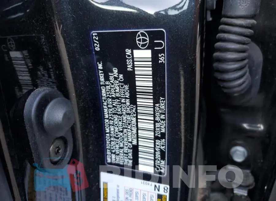 NMTKHMBX8MR123422 Photo# 12