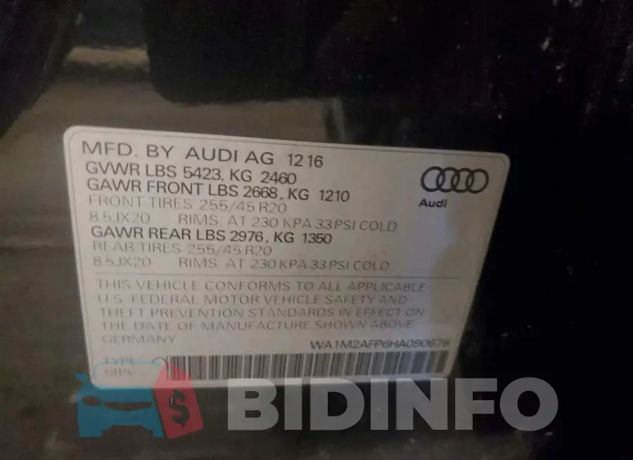 WA1M2AFP6HA090678 Photo# 12