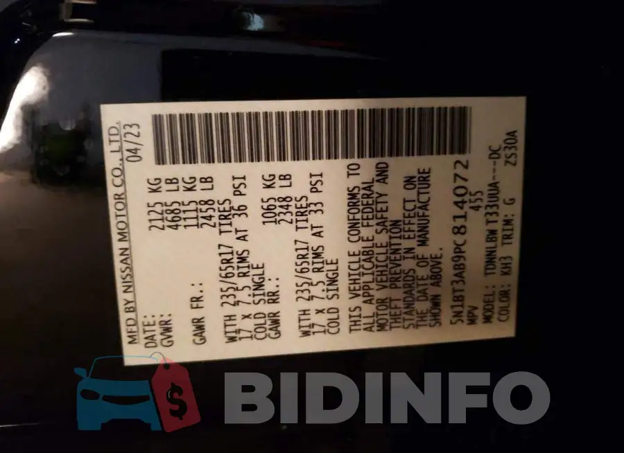 5N1BT3AB9PC814072 Photo# 12