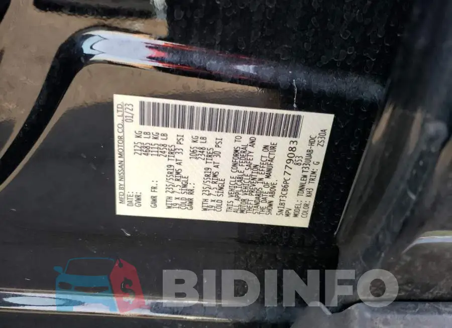 5N1BT3CB6PC779083 Photo# 12
