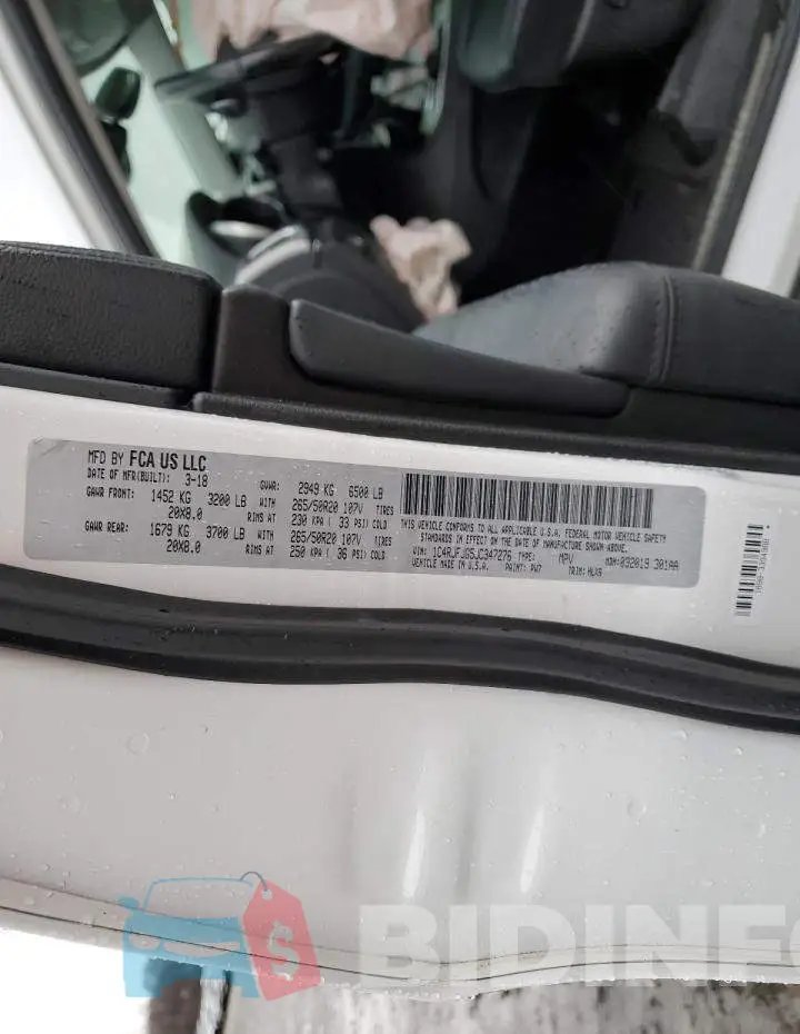 1C4RJFJG5JC347276 Photo# 12
