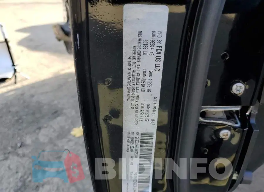 2C3CDXHG5JH119160 Photo# 12