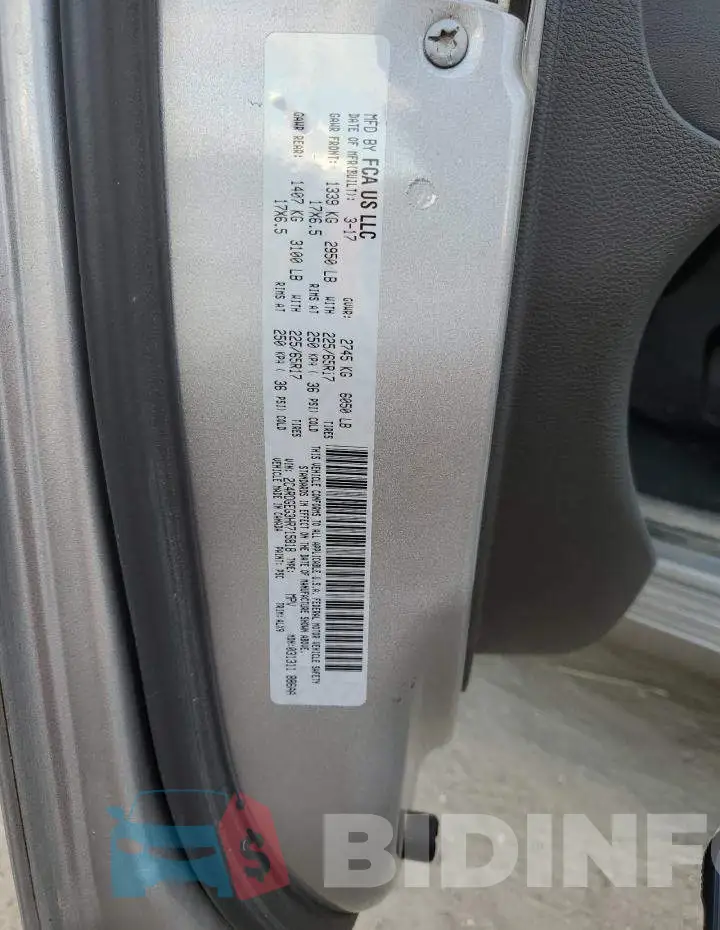 2C4RDGEG3HR715818 Photo# 13