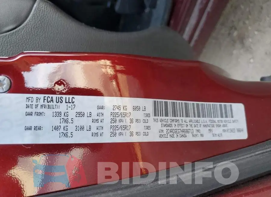 2C4RDGEG7HR686713 Photo# 13