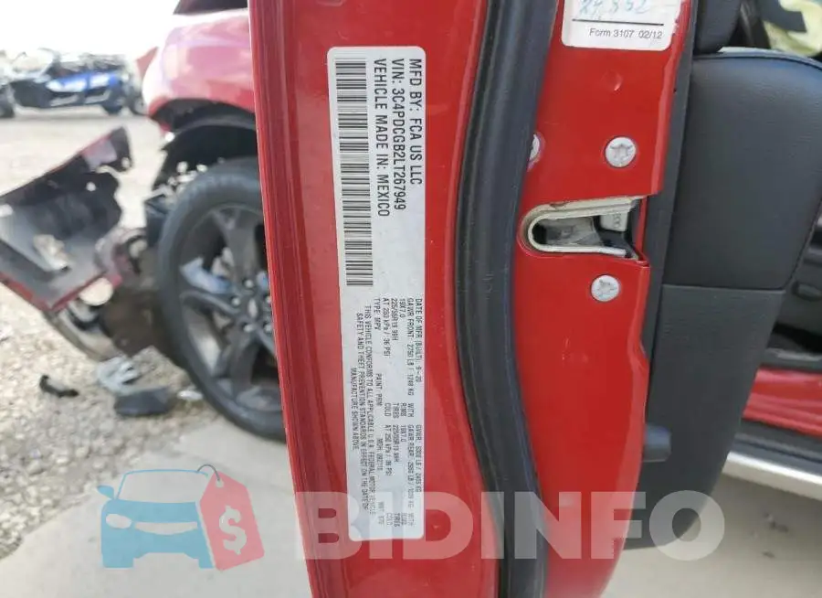3C4PDCGB2LT267949 Photo# 12
