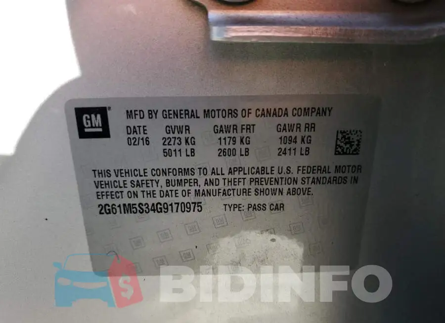 2G61M5S34G9170975 Photo# 12