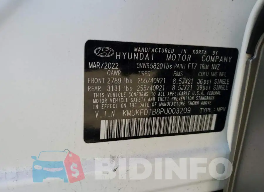 KMUKEDTB8PU003209 Photo# 12