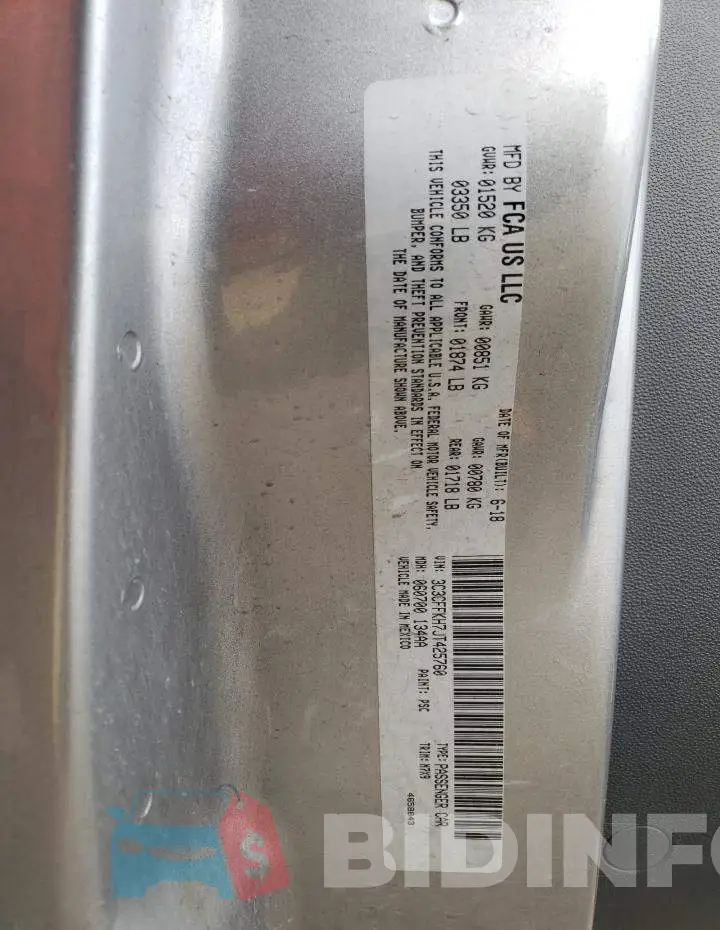 3C3CFFKH7JT425760 Photo# 13