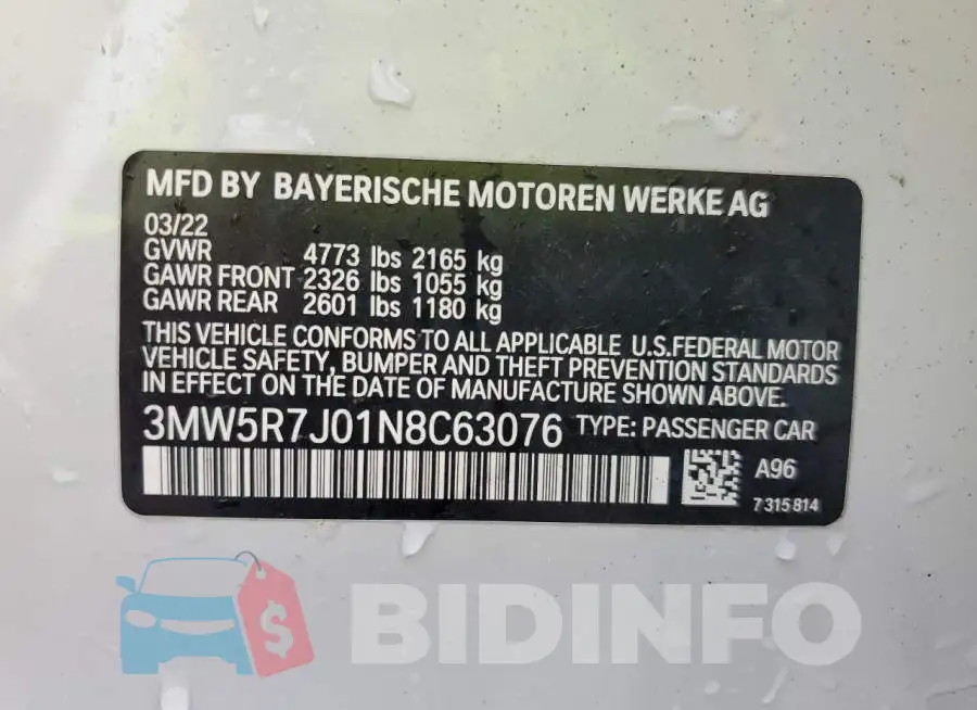 3MW5R7J01N8C63076 Photo# 12