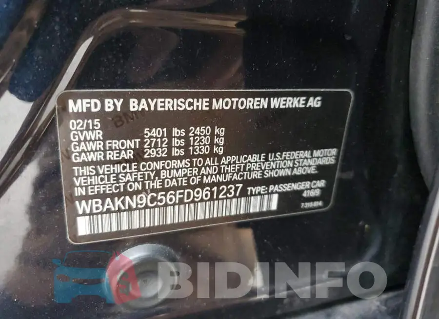 WBAKN9C56FD961237 Photo# 12