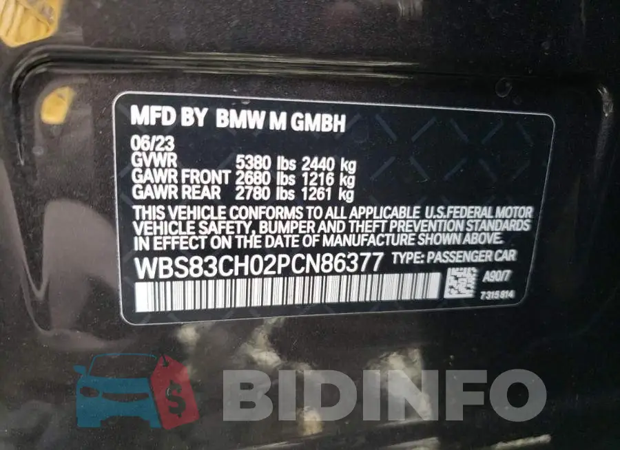 WBS83CH02PCN86377 Photo# 12