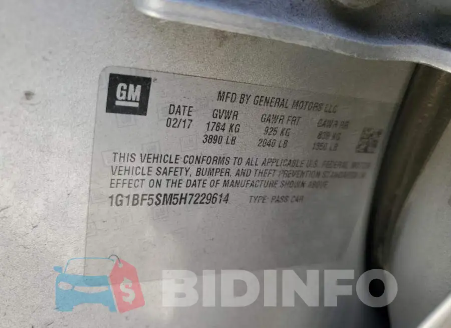 1G1BF5SM5H7229614 Photo# 12