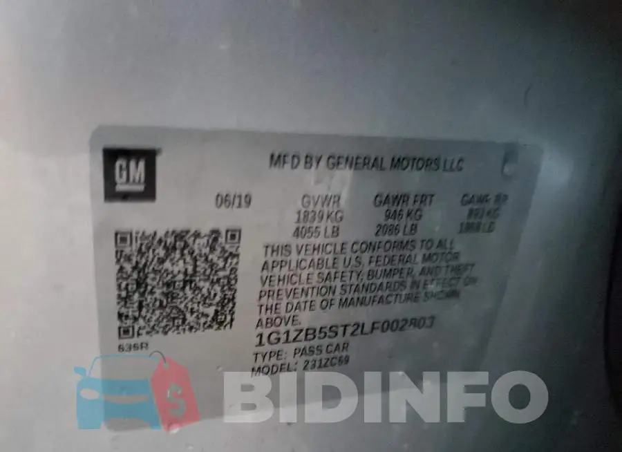 1G1ZB5ST2LF002803 Photo# 13