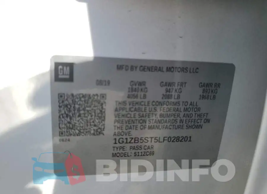 1G1ZB5ST5LF028201 Photo# 12